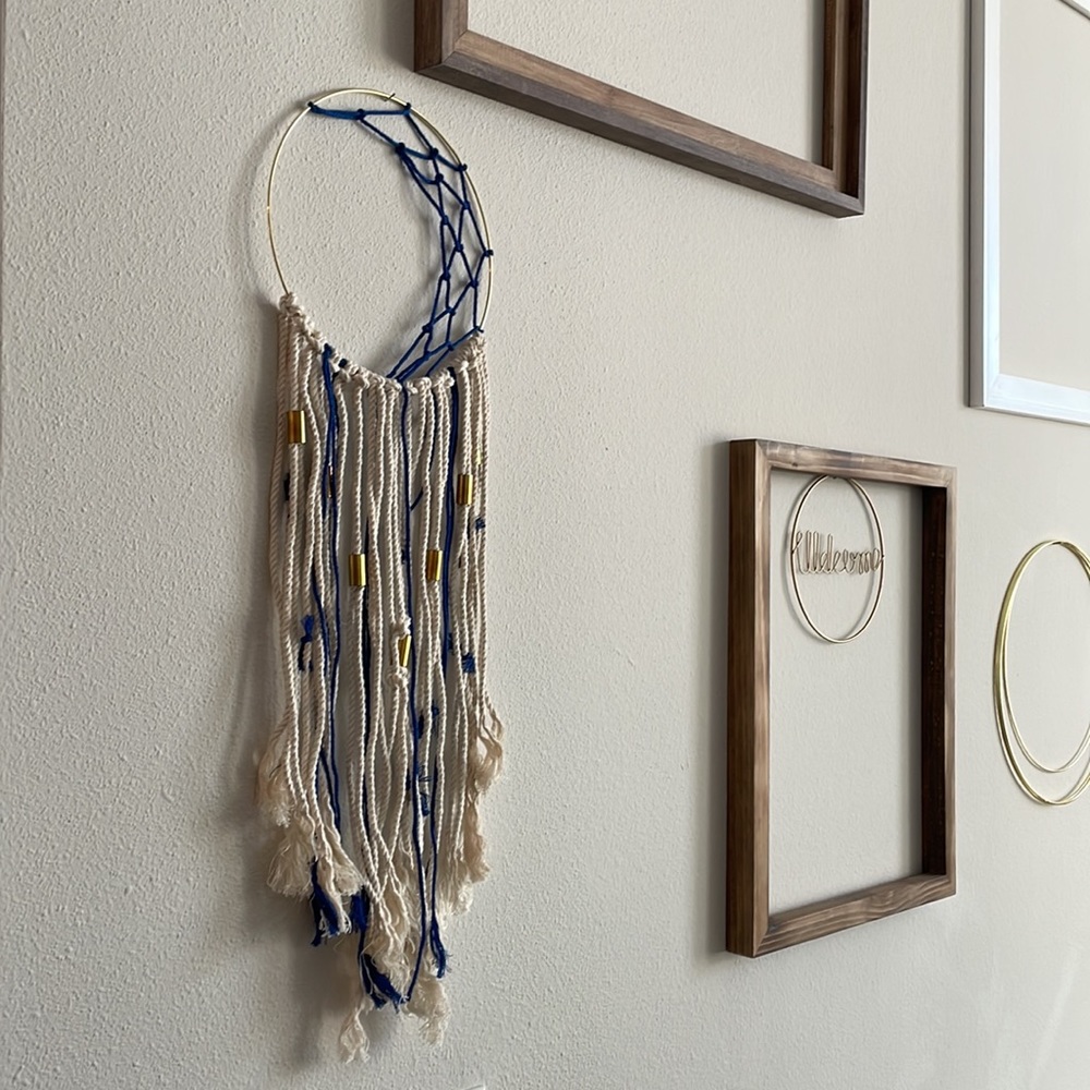 Once in a blue moon dream catcher
